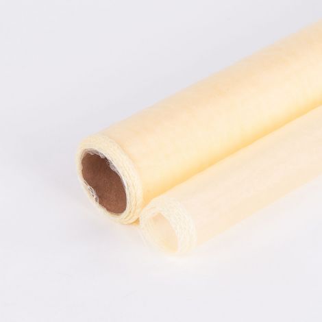 Organza w rolce Akces 40cm x 10y, Kremowa - 2